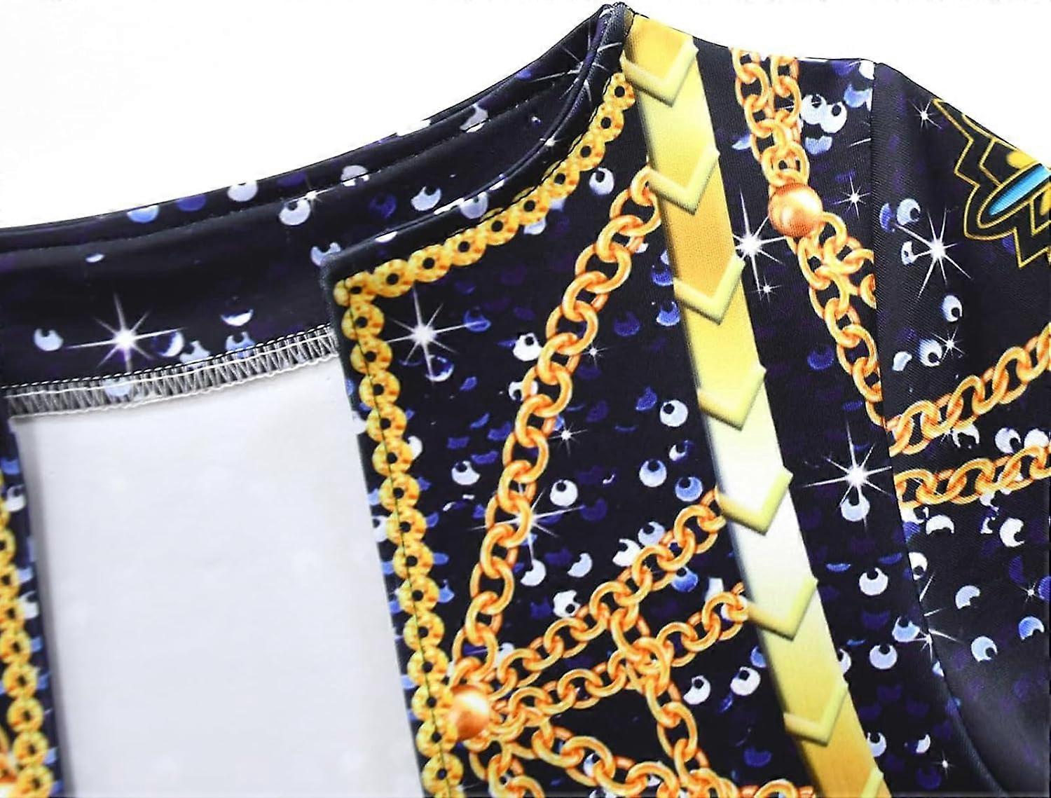 Halloween Deals Kpop Demon Hunters Dress for Girls - Rumi Mira Zoey Fancy Dresses for Kids A05 A05 130 - Image 4