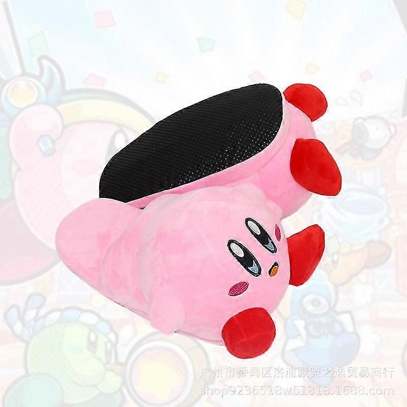 Cartoon Kawaii Cute Autumn and Winter Plush Slippers Anime Game Ambient Kirby Home Warm Cotton Shoes - Perfect Snorlax_MGF Snorlax - Image 5