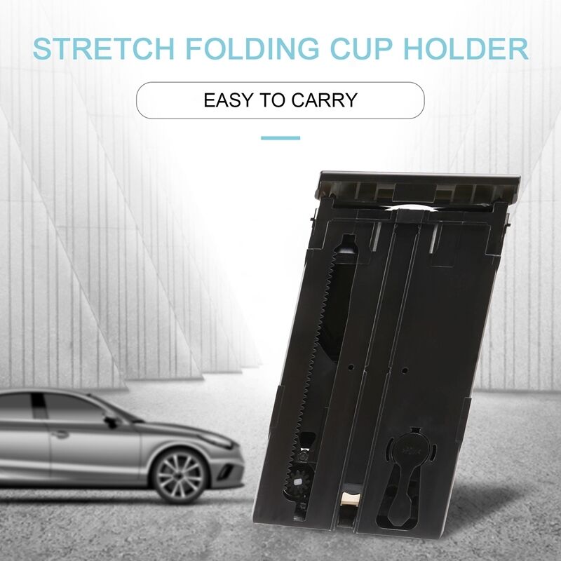 Retractable Folding Cup Holder For A6 C5 1998-05 A4 98-2002 4B0862534D - Image 3