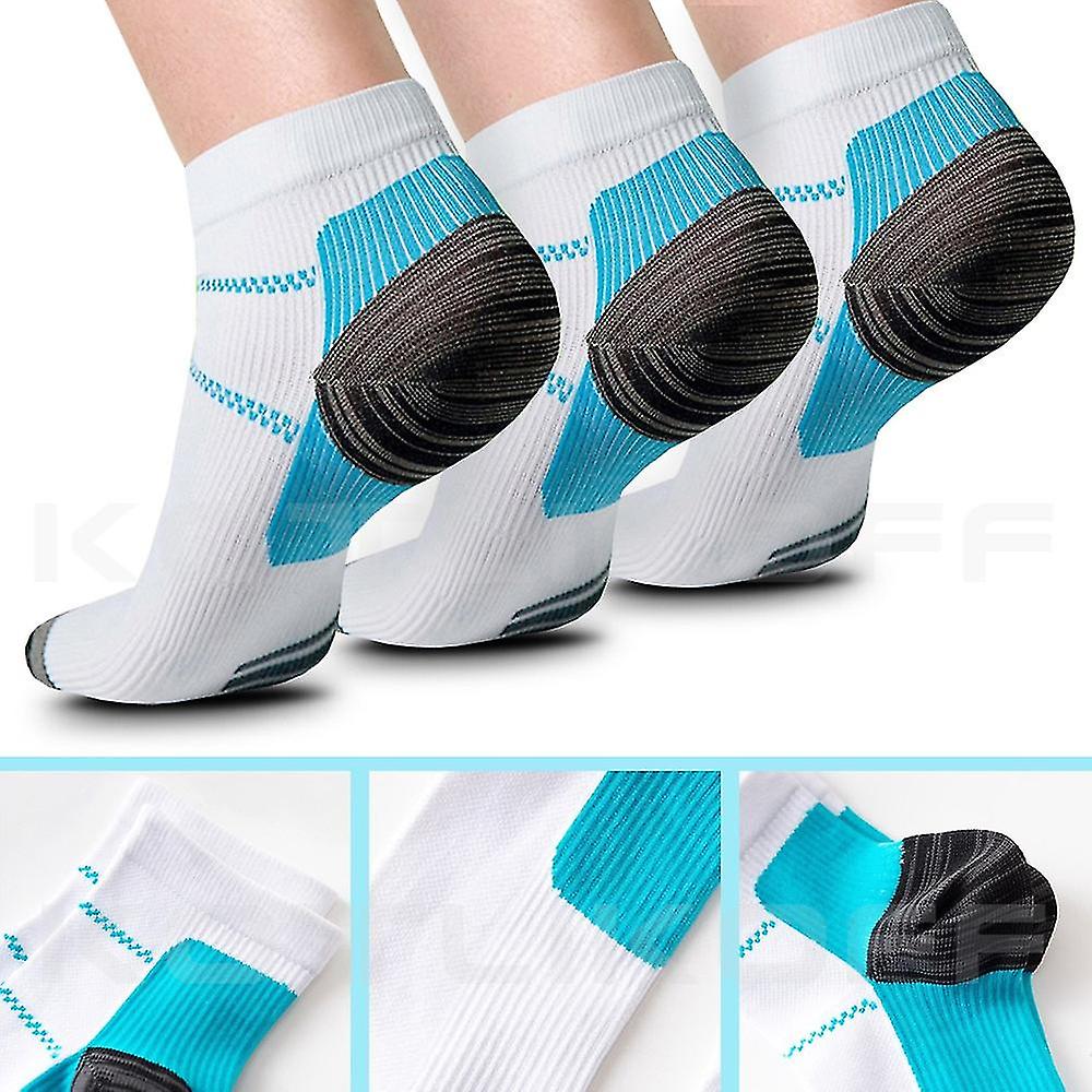 Pair High Quality Foot Compression Socks For Plantar Fasciitis Heel Spurs Arch Pain Comfortable Socks Varicose Vein Socks L/XL (40-44) - Image 1