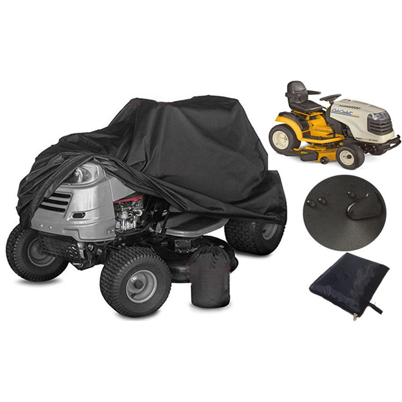 Lawnmower Tarpaulin, Garden Tractor Protective Cover, Waterproof UV-Resistant Dust Cover for Riding Lawn Mower, Protective Cover Contr-L - Image 1