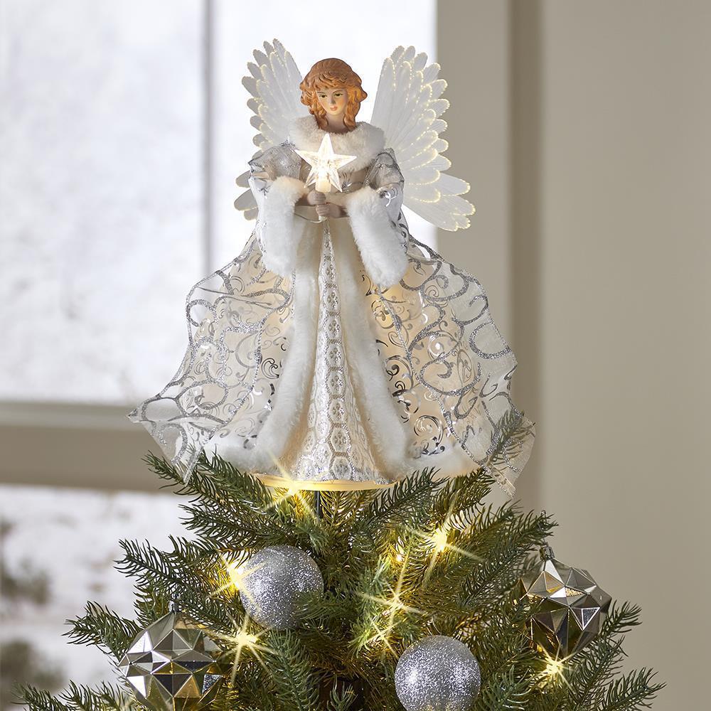 New Style Angel Christmas Tree Top Star Christmas Angel Christmas Tree Ornaments - Image 1