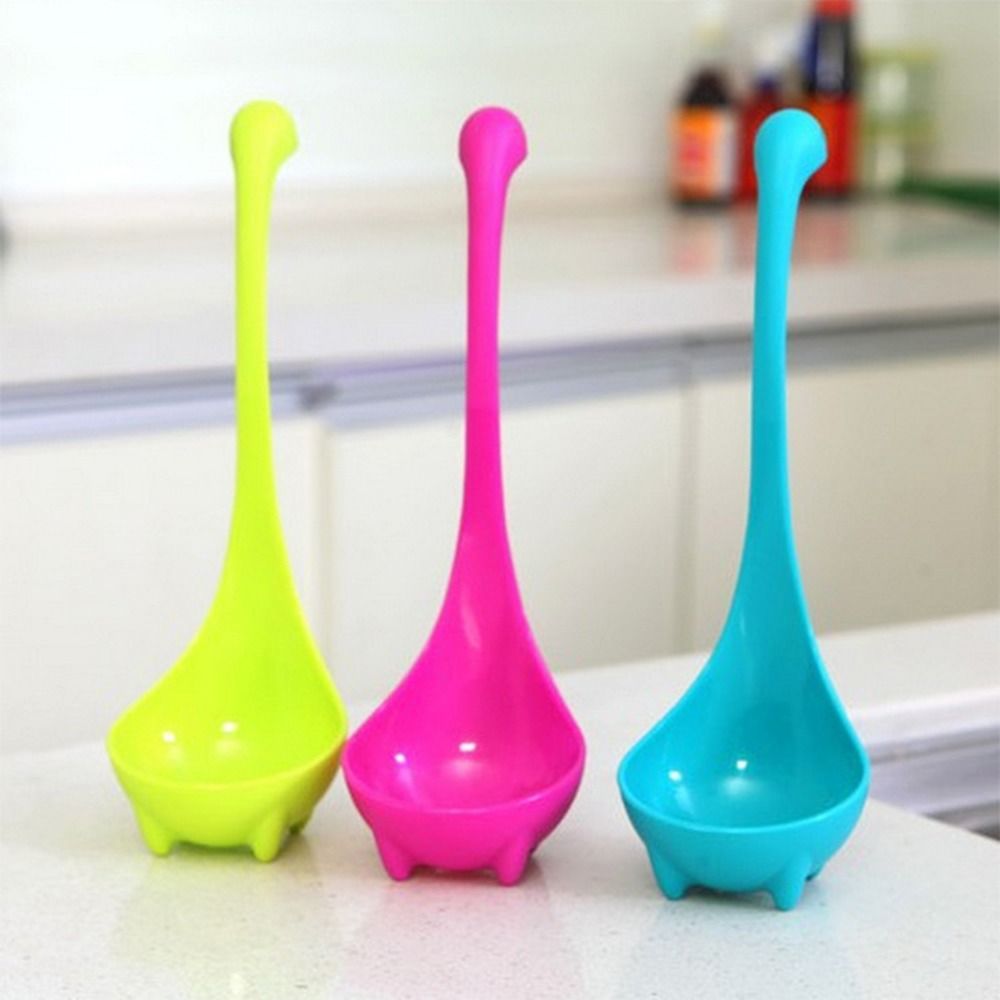 3-Pack Nessie Soup Ladle Loch Ness Design Upright Spoon Home Kitchen Bar Cooking Accessories - Image 4