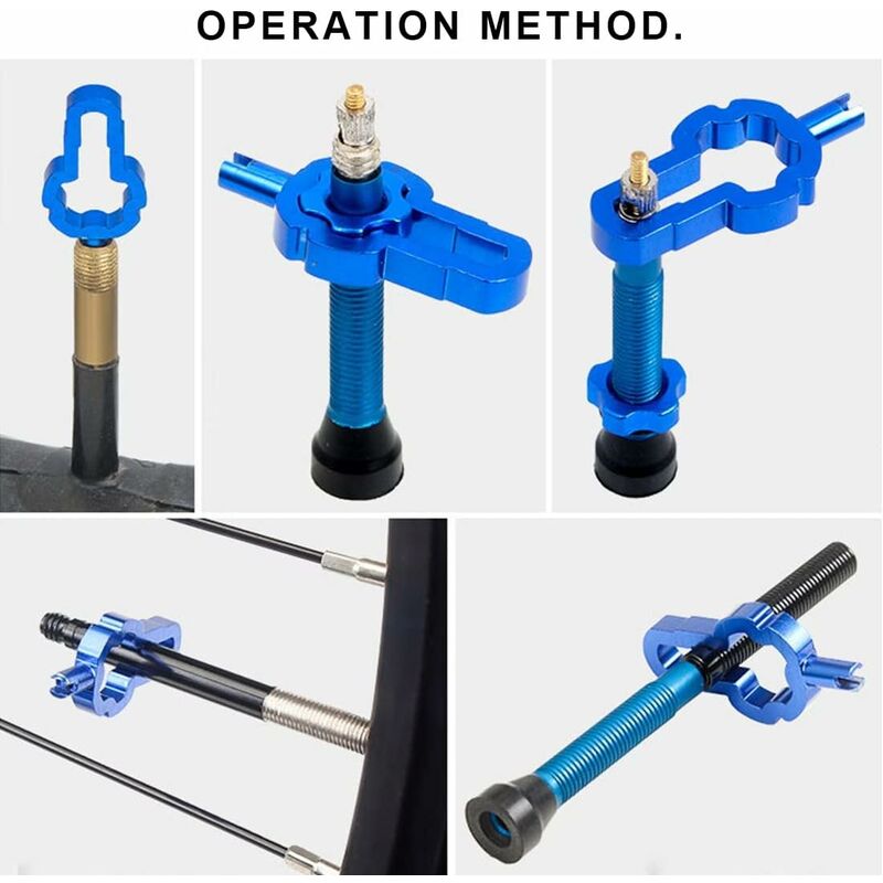 Bicycle Valve Removal Tool, Tire Valve Repair Tool, Valve Removal Tool, Bicycle Valve Core Removal Tool - Image 2