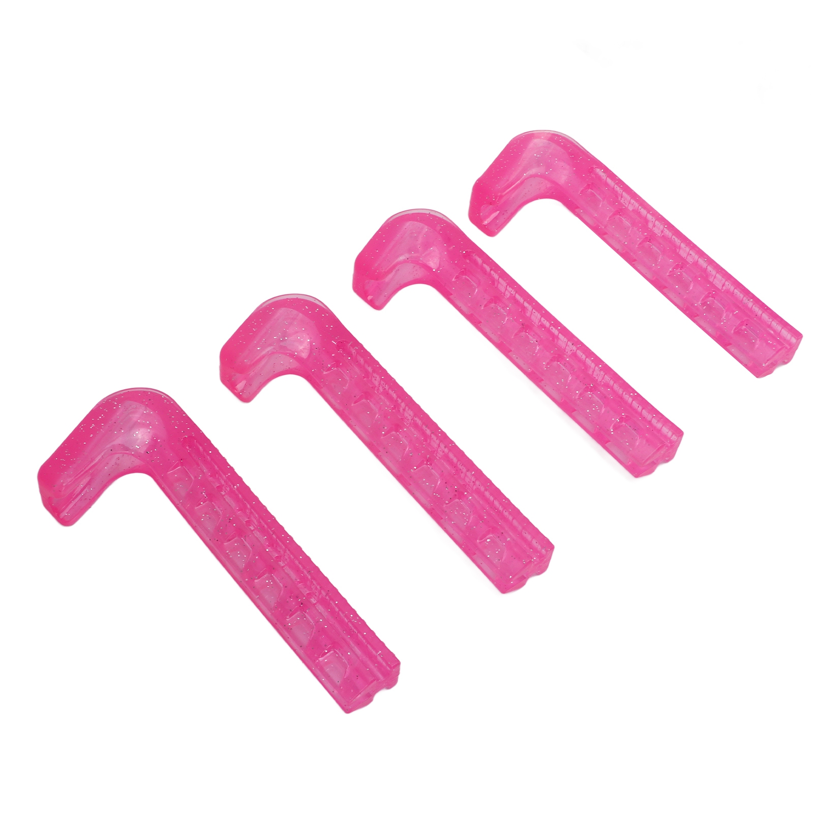 pcs Skate Guards Non-Slip Soft Plastic Adjustable Hockey Skate Blade Protectors for Home - Image 5