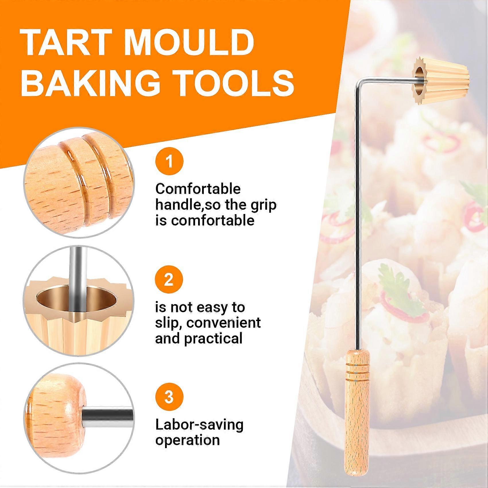 Malaysian Pie Tee Maker Nyonya Top Hats Mold for Baking Egg Cake Mold Reusable Deep Fried Snack Tool Kit - Image 4