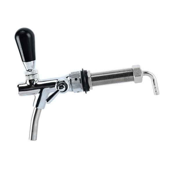 |NN| Ocean Adjustable Beer Faucet with Ball Valve - Disconnects Liquids - Image 2