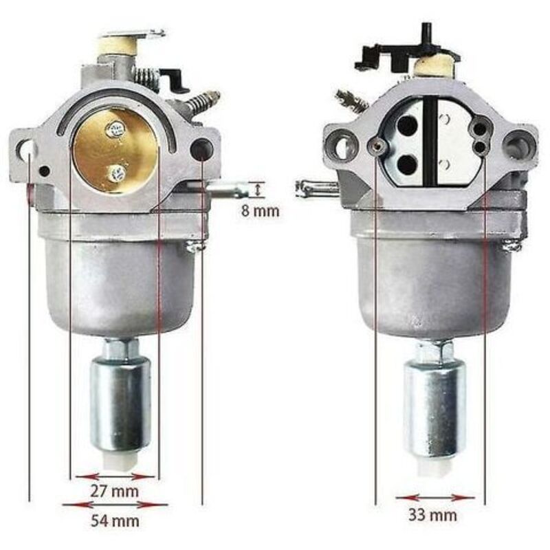 Briggs & Stratton Carburetor Replacement 17.5 I/C OHV Compatible with Garden Tractor - Image 1