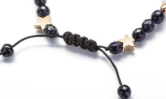 Solar System Bracelet for Men and Women, Universe Galaxy Eight Planets Guardian Star Natural Stone Beads Bracelet Gift Eight Planets 1—yux Eight Planets 1 - Image 4