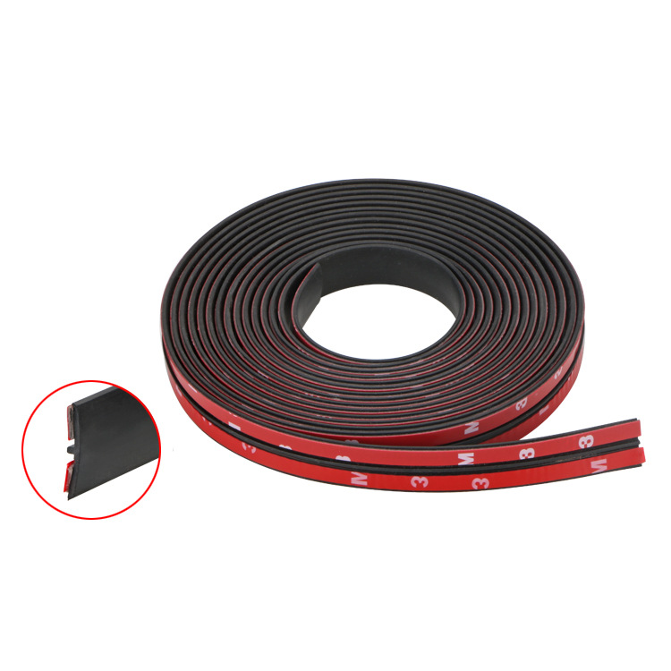 Rubber strips for car, Edge sealing strips, Sunroof, Car seal, Protective strip, Window strips, Sound insulation, Noise reduction 19mm-2M - Image 1