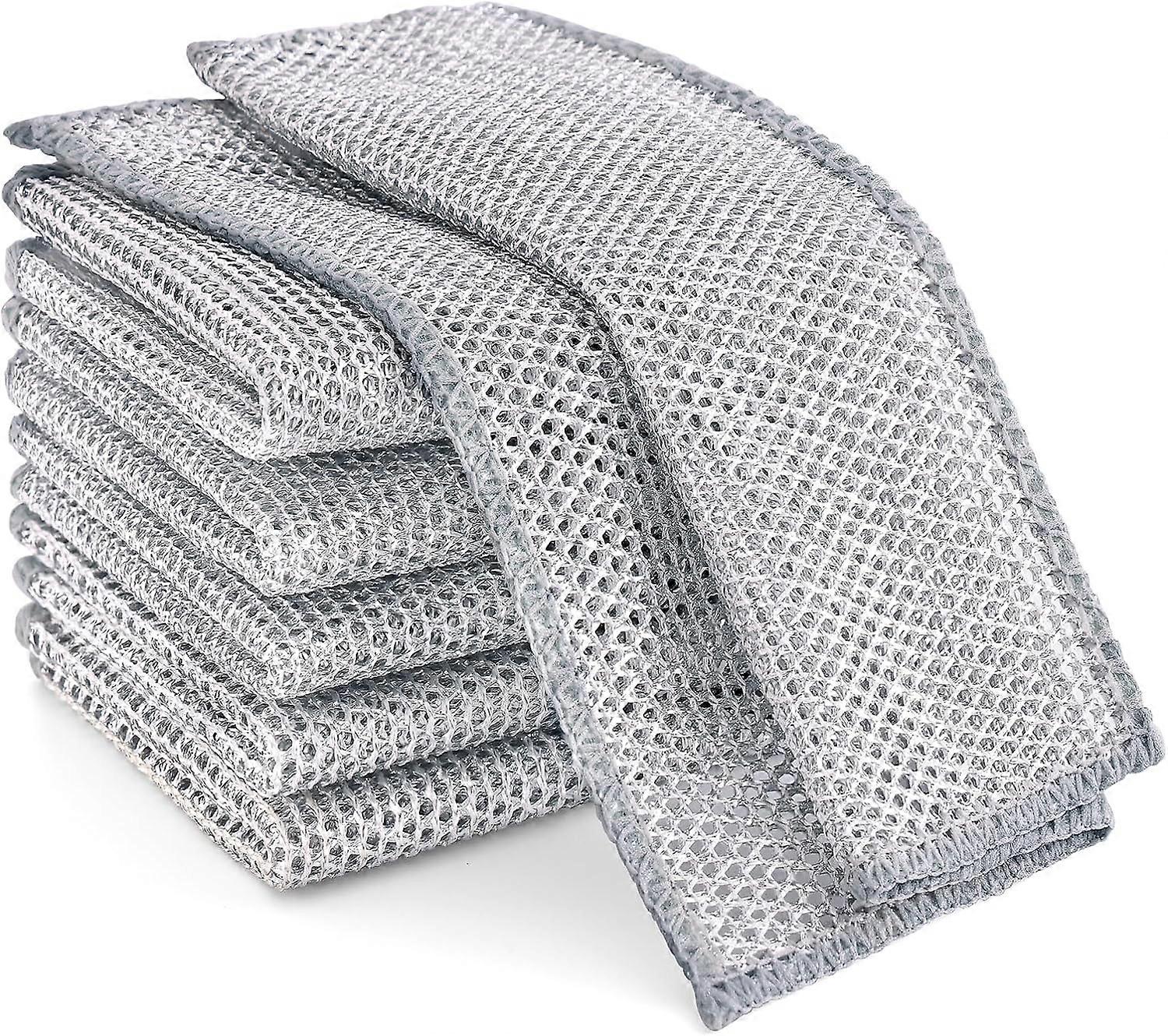 2025 Latest Model 6-Pack Multifunctional Steel Wire Dish Cloths, Double Layer - Image 1