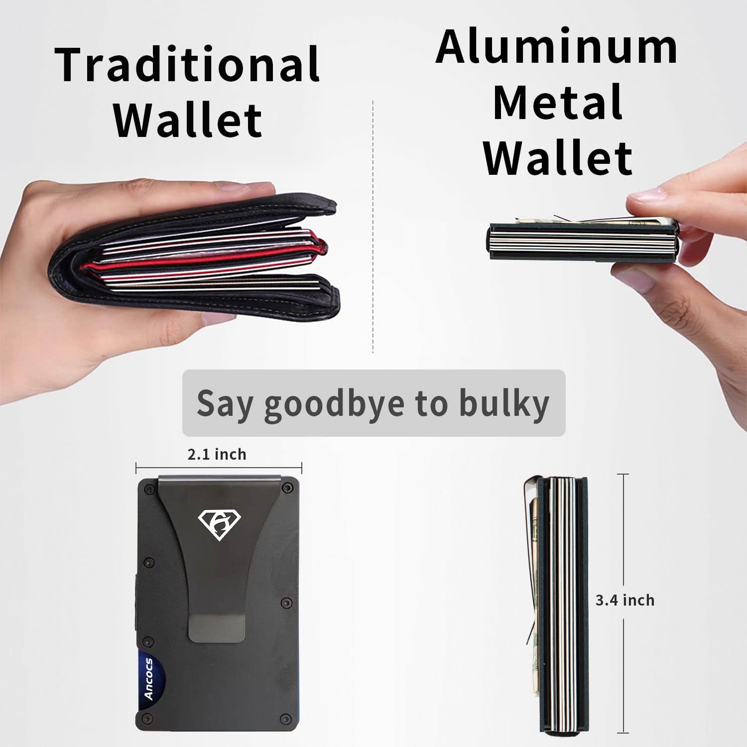 Credit Card Holder with Metal Wallet Storage Pouch_max - Image 4
