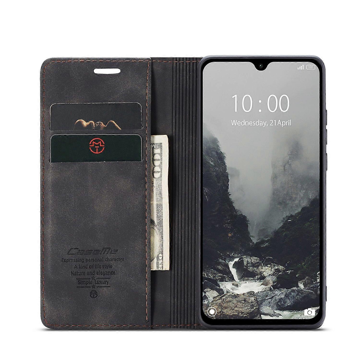 For Xiaomi Redmi 14C 4G Case CASEME 013 Series Card Holder Stand Leather Phone Case Multicolor Multicolor Multicolor Style B - Image 3