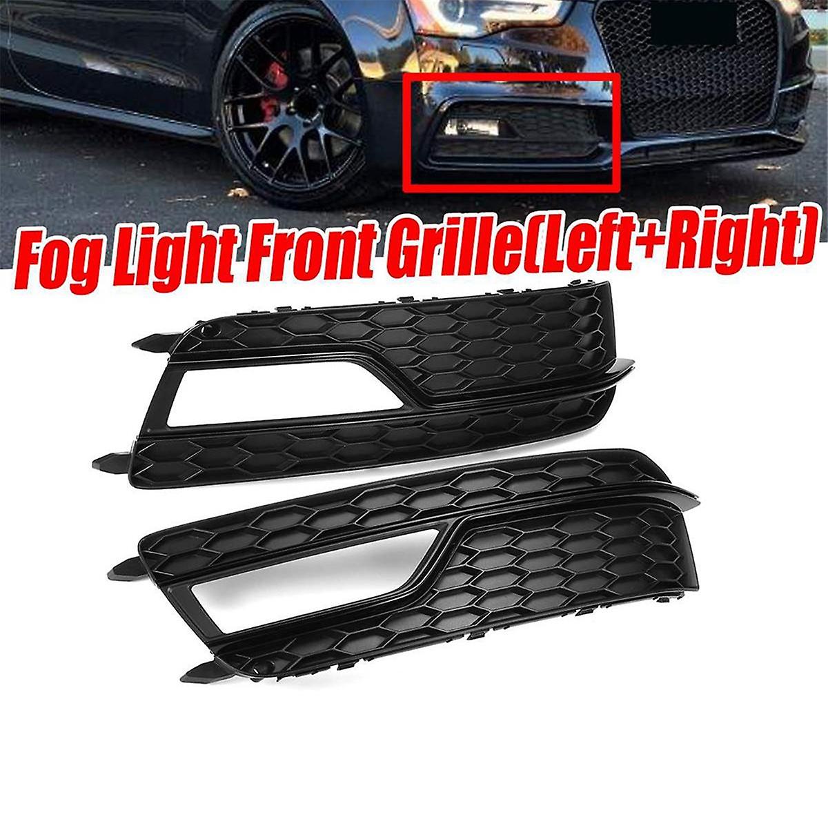 {CA} Left Fog Light Grille for A5 S5 2013-2016 8t0807681k Front Bumper - Image 2