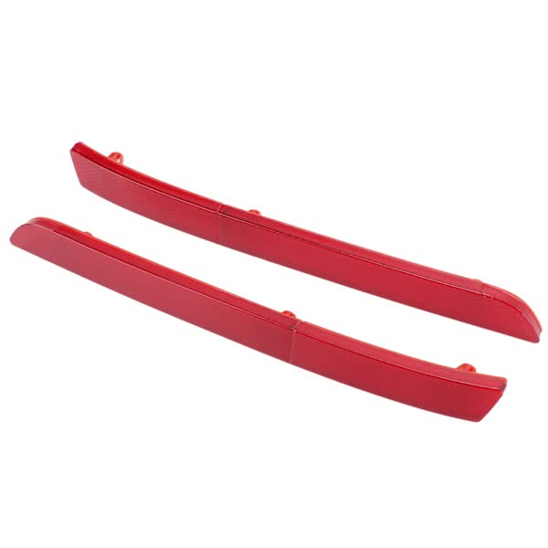 Pair Left Right Rear Bumper Reflector Red 7E0945105 Replacement Transporter T5 T6 2012-2016 - Image 2