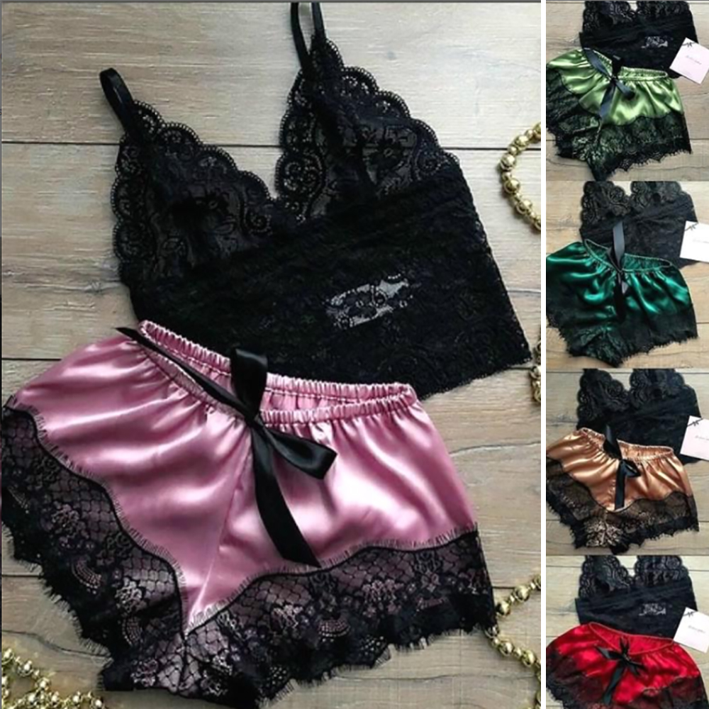 Stylish Strap Sexy Costume Transparent Sexy Pajamas for Women Girls Dark Green Dark green XL - Image 2