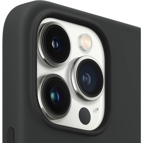 Apple Silicone Case with MagSafe (for iPhone 13 Pro Max) Midnight - Image 3