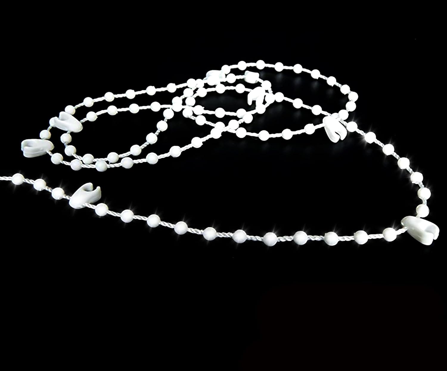 Bottom chain for vertical blinds for 89 mm slats, 20 meters, 200 clips—yux - Image 4