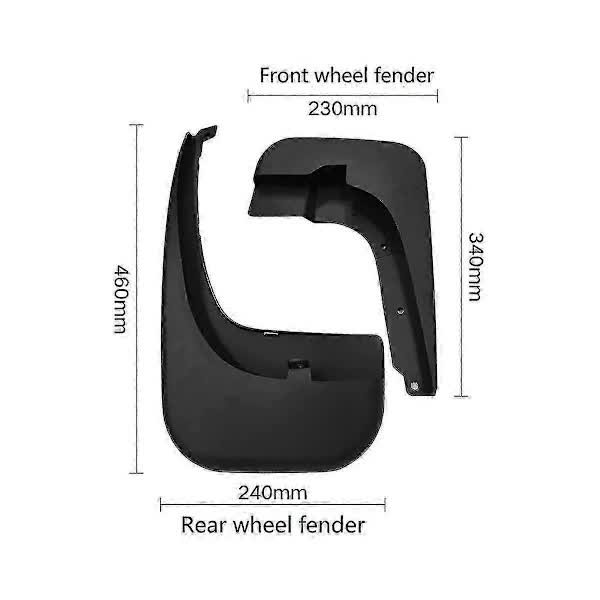 Mudguards for VITO V-CLASS W447 2016-2021, mudguards, fenders, exterior accessories - Image 4