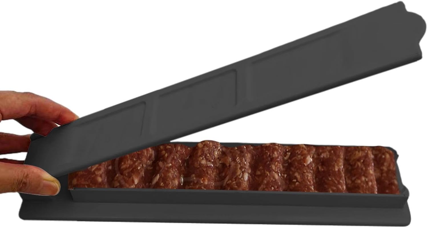 Kebab Maker Skewer, 11 inch long press mold Kabab Maker Press - Image 1