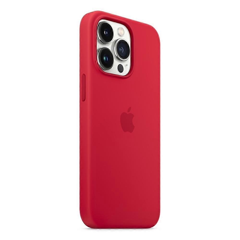 Compatible with iPhone 14 Pro Case Compatible with MagSafe Liquid Silicone Phone Case [Induction Popover]- Perfect Red_MGF Red - Image 2