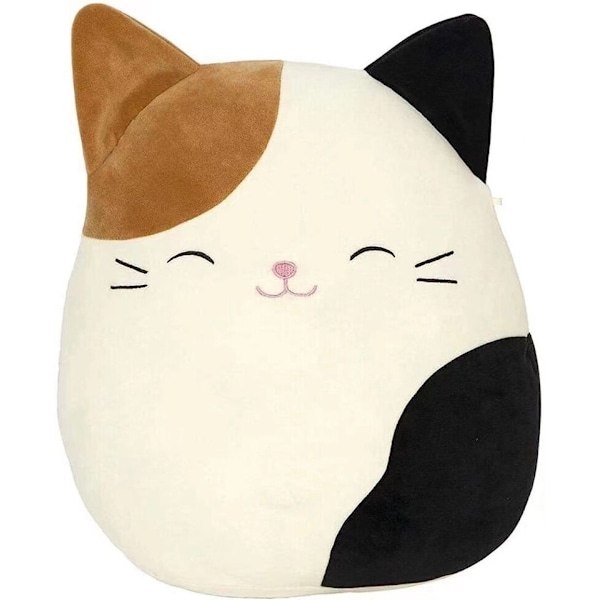 Squishmallows Doll Plush Toy Pillow Stuffed Cushion Cartoon Soft Toy Christmas Gift Brown And Black Cat - Image 1