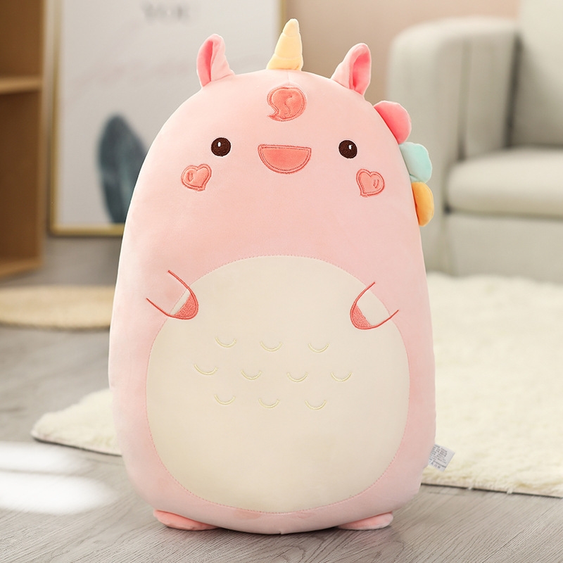 Squishmallow Pillow Doll Kawaii Animal Fat Dinosaur Pillow Plush 80cm Unicorn 60cm-max Unicorn 60cm - Image 2