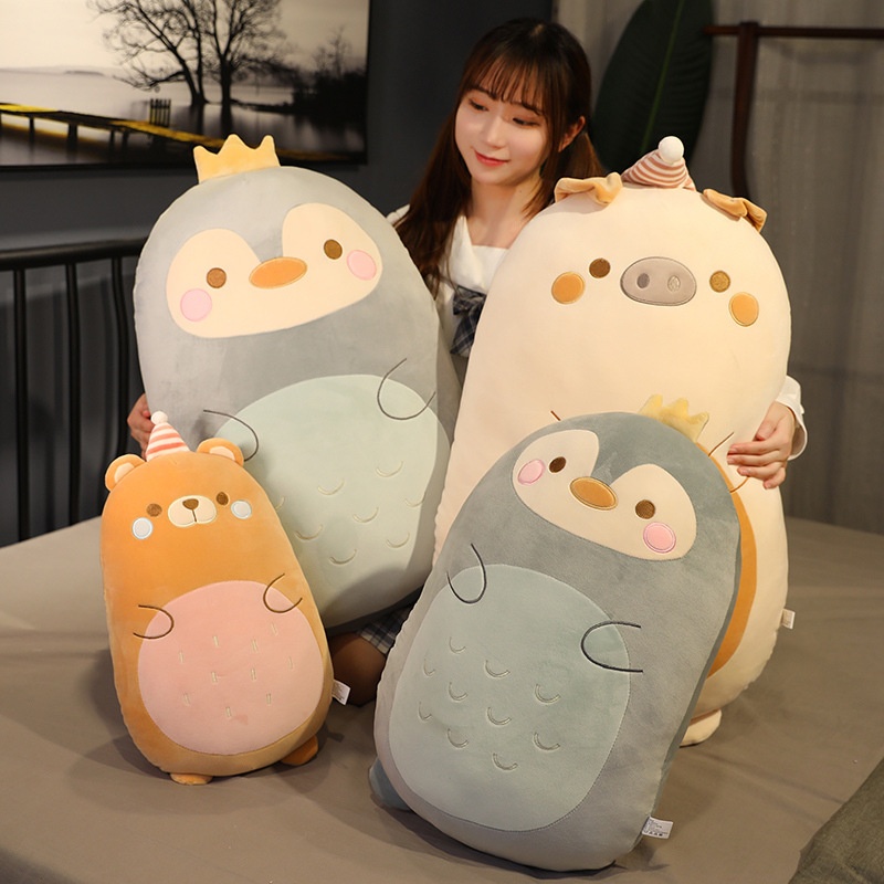 Squishmallow Pillow Doll Kawaii Animal Fat Dinosaur Pillow Plush 80cm Unicorn 60cm-max Unicorn 60cm - Image 7