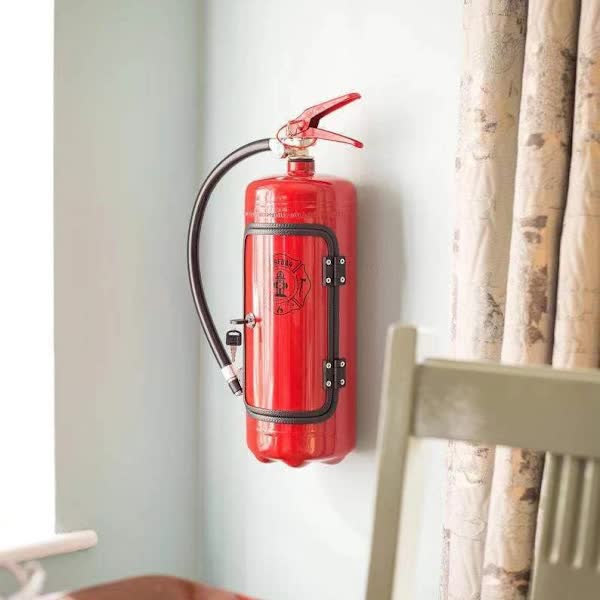 Metal Wine Storage Box, Creative Fire Extinguisher for Men, Wall Decoration, Fire Extinguisher Wine Storage Box - Image 3
