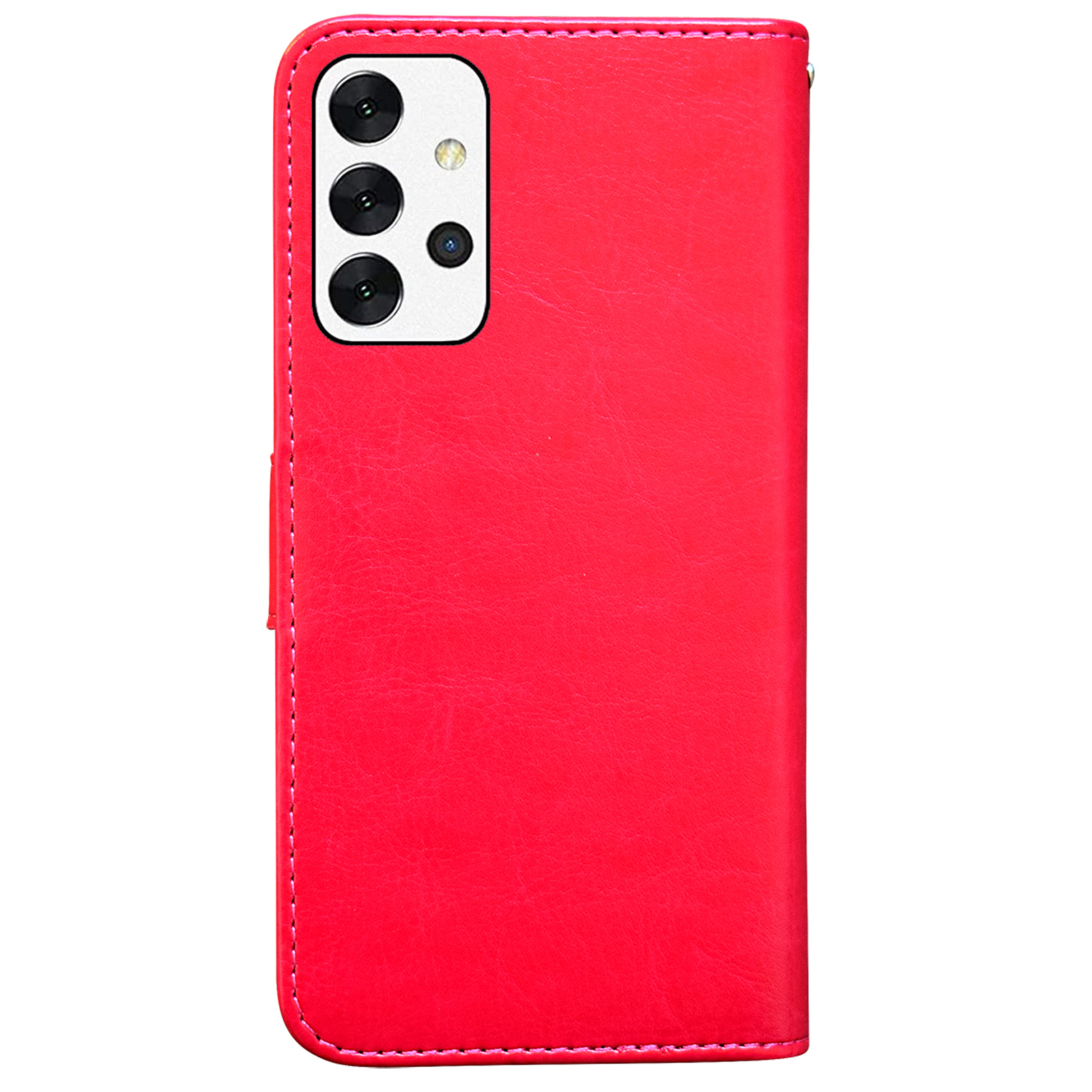 Samsung Galaxy A32 5G - Leather Case / Protection Black_max_sai Black - Image 8