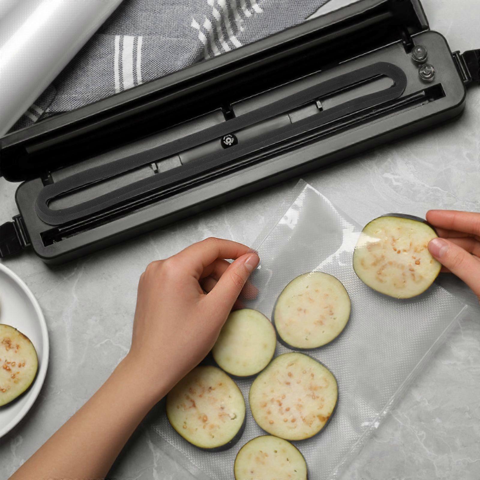 Vacuum sealer sealing ring 2 pcs heat resistant foam for food storage industrial use in kitchen black 31.00X3.00X1.00CM - Image 4