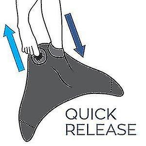 Mermaid Fins for Swimming for Children and Adults with Monofin110 - Image 2