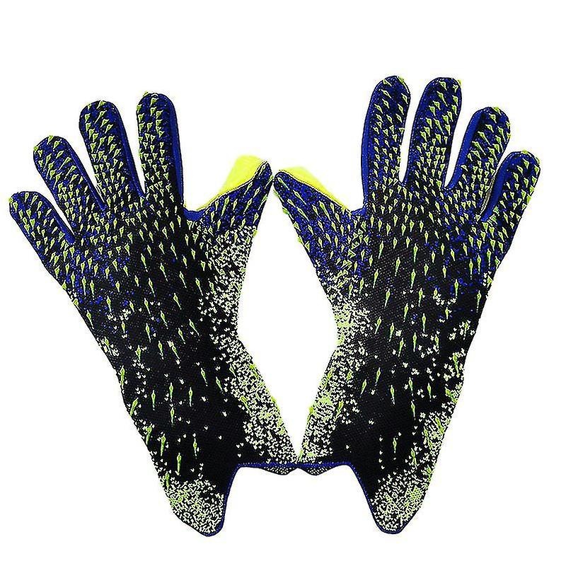 Kids Football Goalkeeper Gloves Durable Green Green Green 6 - Image 3