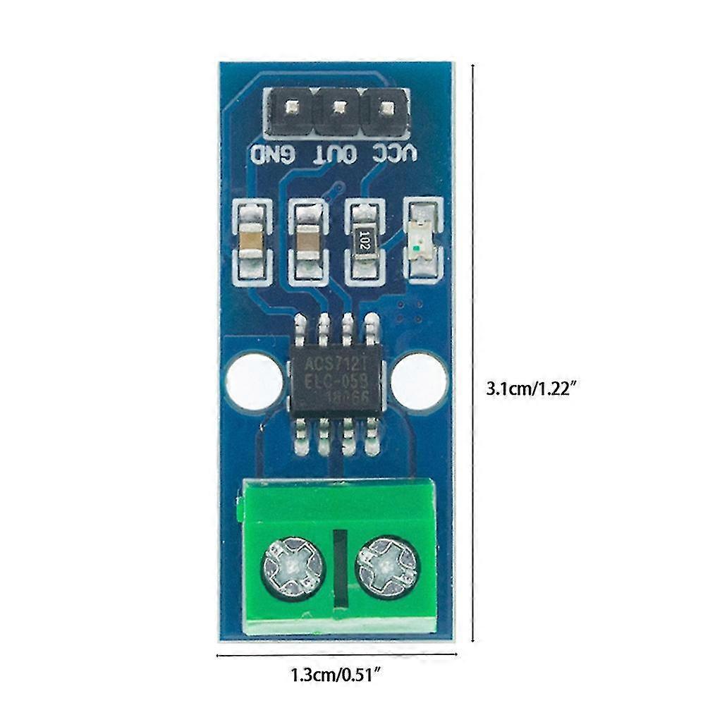 Current Sensor Module Acs712 30a 20a 5a Current Tester Acs712elc Power Model - Image 4