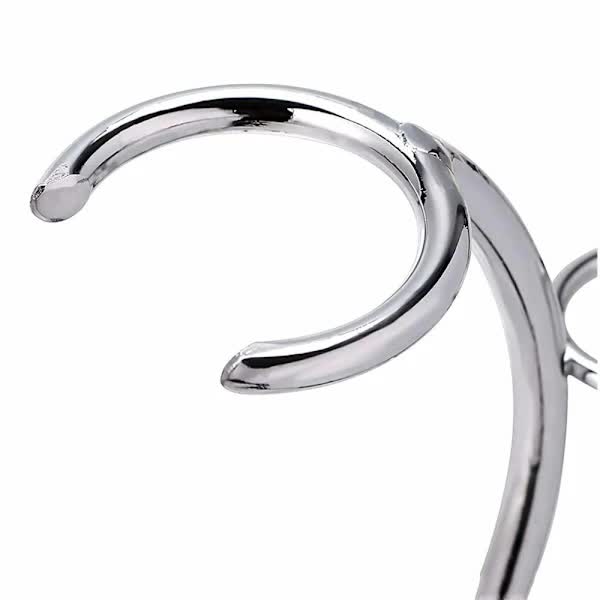 Razor and brush holder, razor stand, razor holder, shaving brush holder made of stainless steel, for storing razors and shaving brushes - Image 5