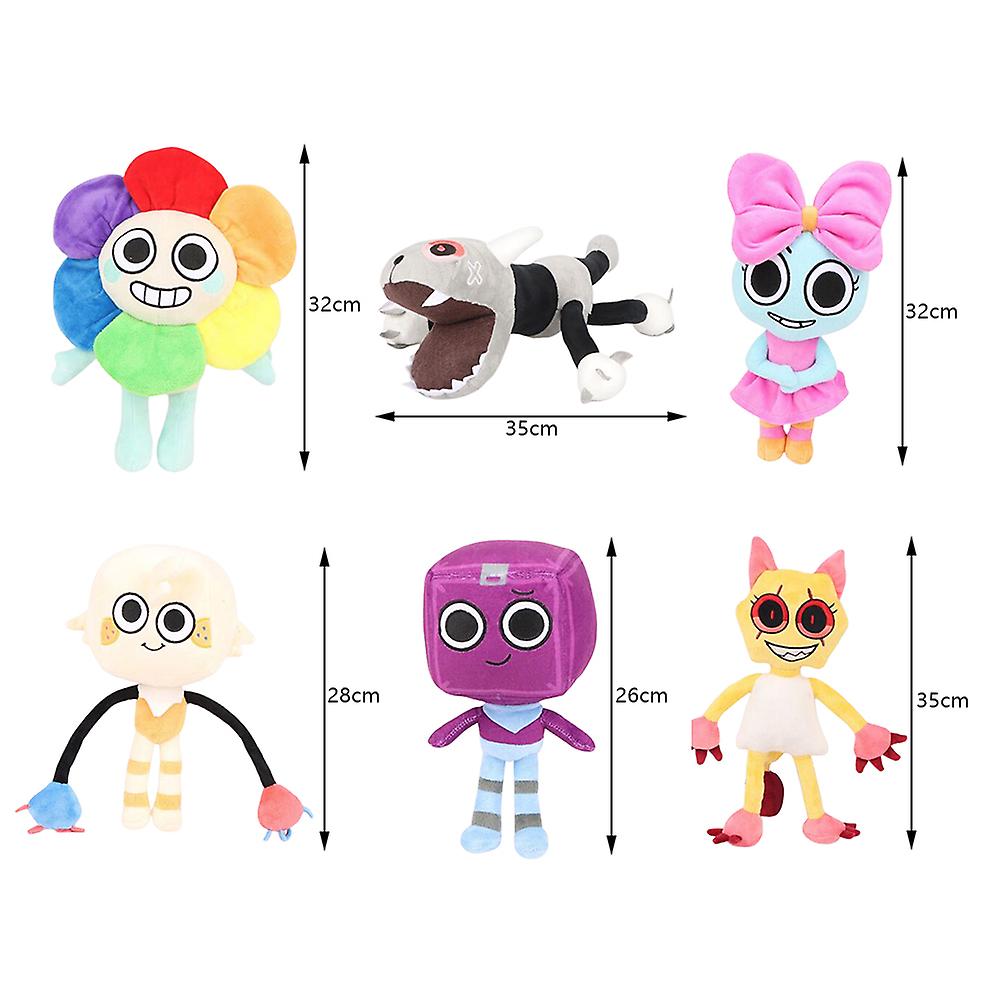Plush Toys Cute Anime Plush Toys Cute Cartoon Anime Character Shaped Plush Toys for Kids Adults Dandy - Image 2