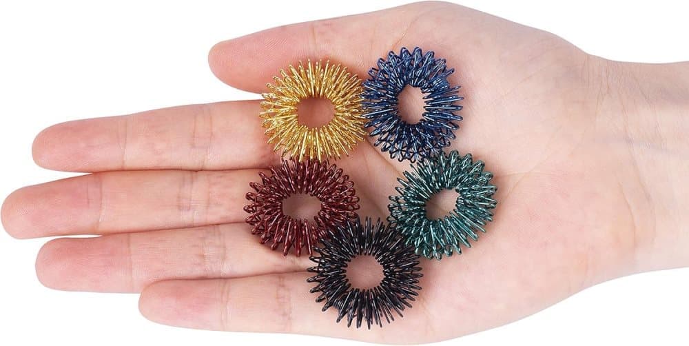 Stress Ring 14-pack – Fidget Ring & Sensory Stress Toys for Anxiety and ADHD - Image 5