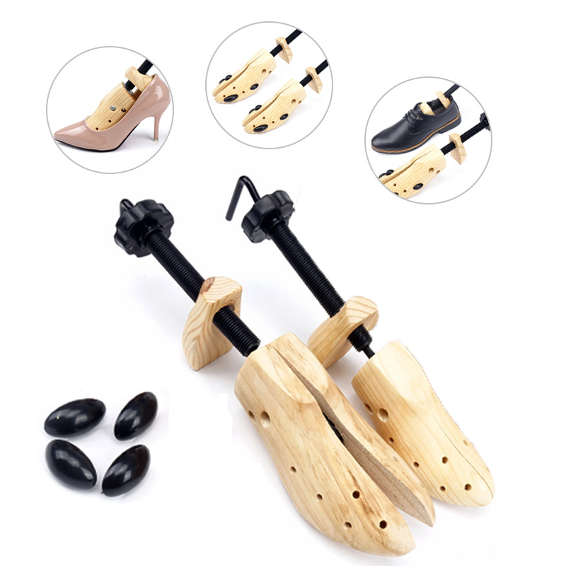 2-way wooden shoe stretcher, 2-pack_yux 39-41 - Image 1