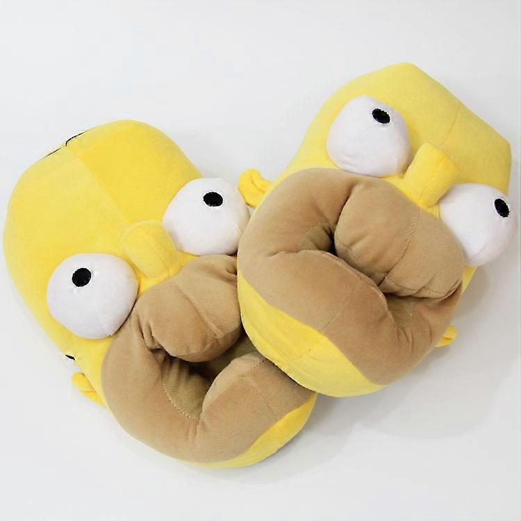 Simpson Slippers Funny Plush Slippers Warm Winter Indoors_max - Image 2