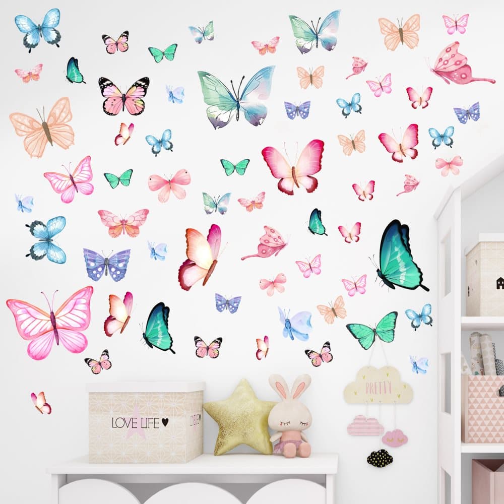 Luminous Butterfly Wall Decoration – DIY Wall Decor for Kids Room, Princess Room, Nursery - Image 2
