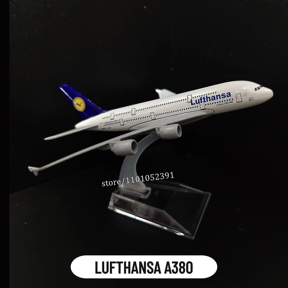 1:400 Scale Metal Airplane Replica DHL Boeing 757 Airplane Diecast Model Airplane Home Office Miniature Toys for Children 97.KLM B747 - Image 6