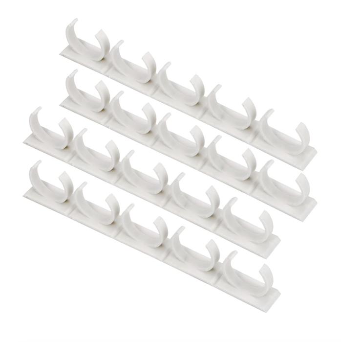 4-pack spice rack for 20 spices White white - Image 3