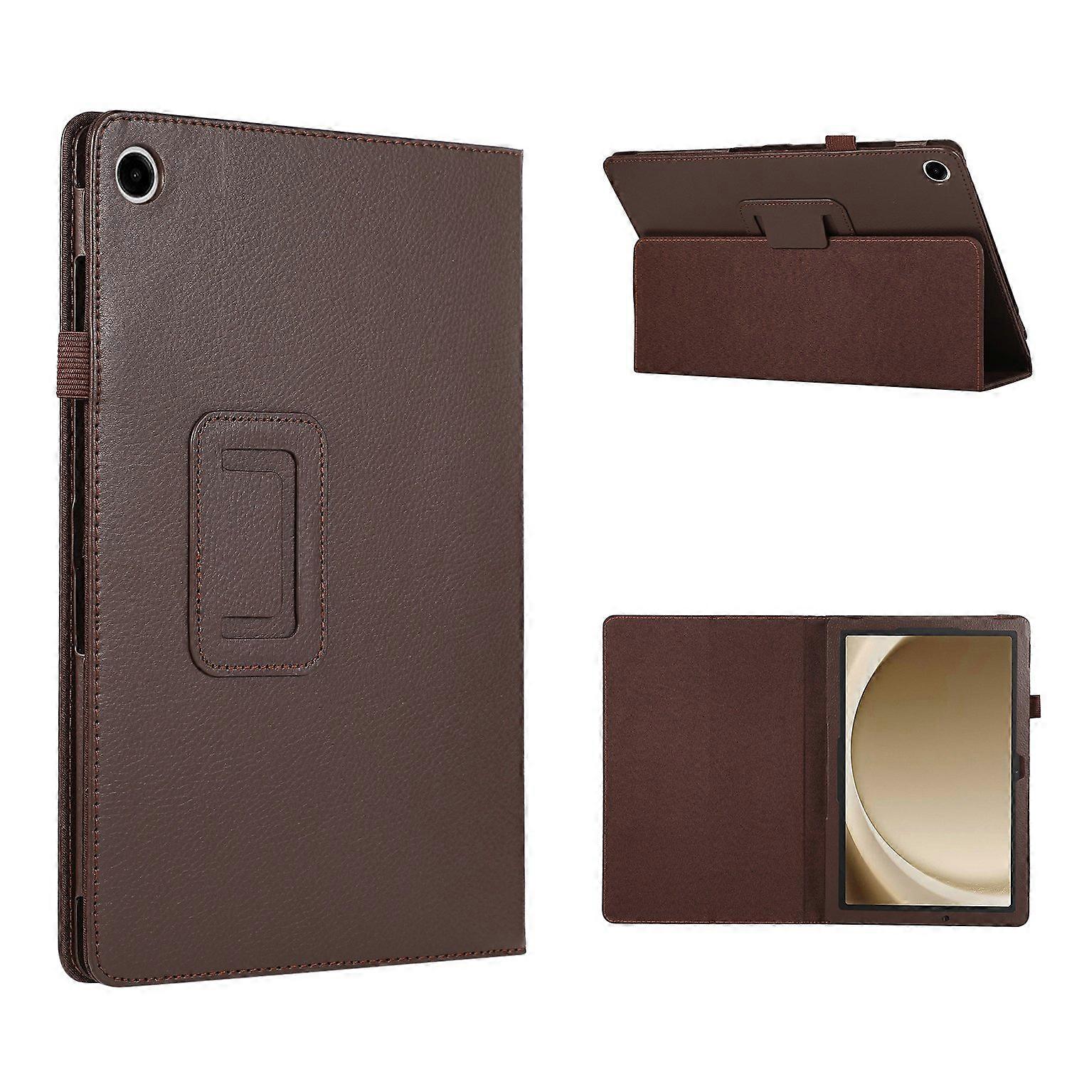 Case for Samsung Galaxy Tab A9+ Scratch Resistant Leather Tablet Protective Case Multicolor Style A - Image 1