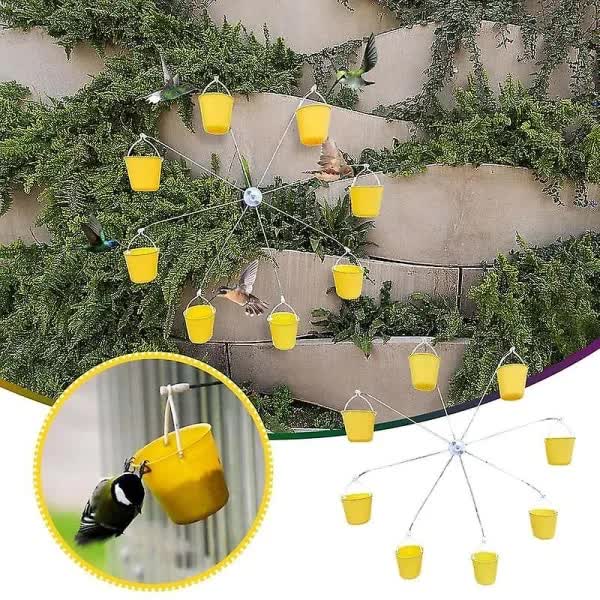 Bird Carousel Spinning Carousel Toy With Bird Feeder—max - Image 2