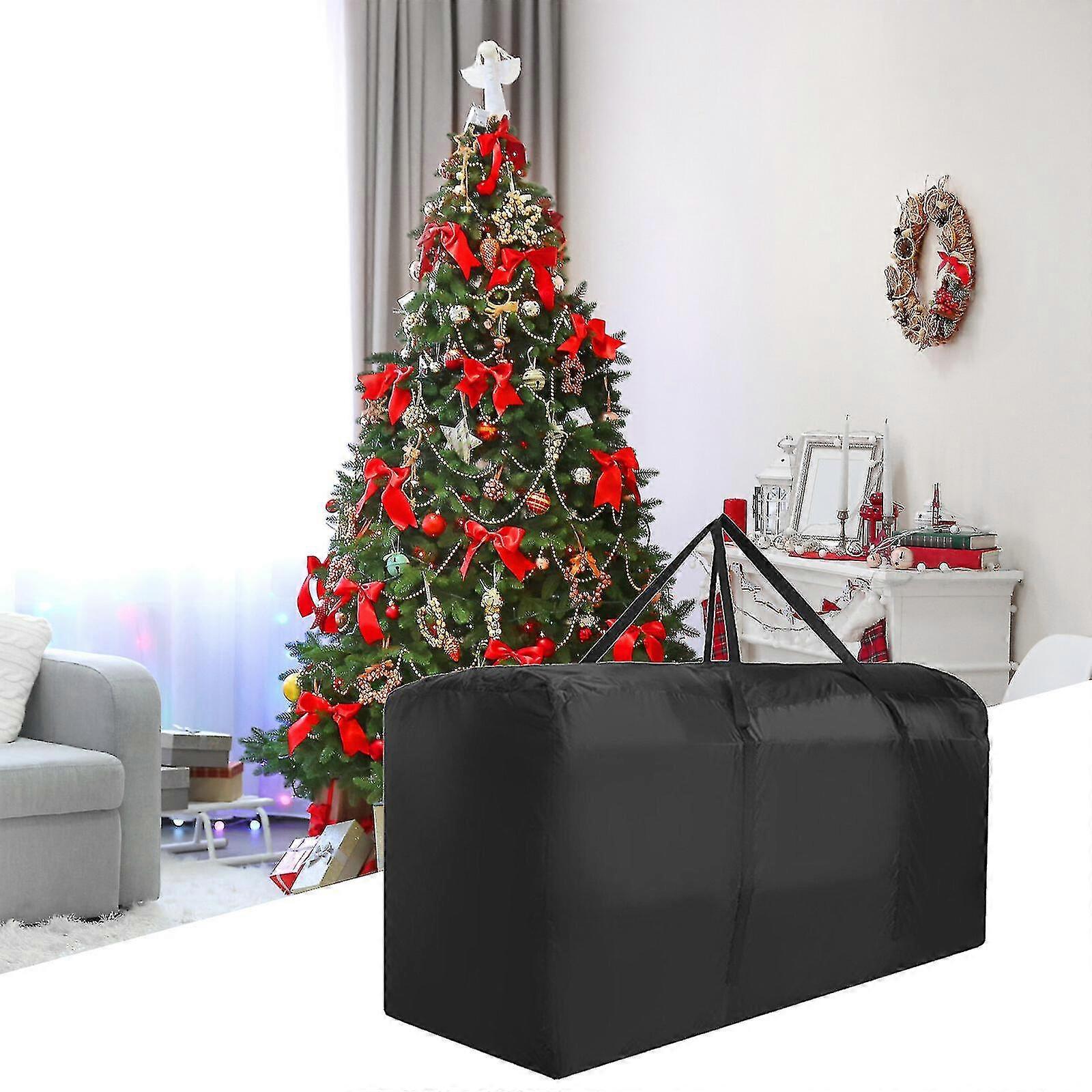 Large Christmas Tree Storage Bag, Heavy Duty Waterproof Oxford Cloth, Christmas Decoration Storage with Handle_qcx 122*39*55CM - Image 3