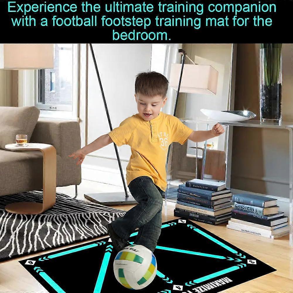 Football Step Training Mat, 60 x 90 cm Football Mat, Football Training Mat, Silent Football Mat - Image 4