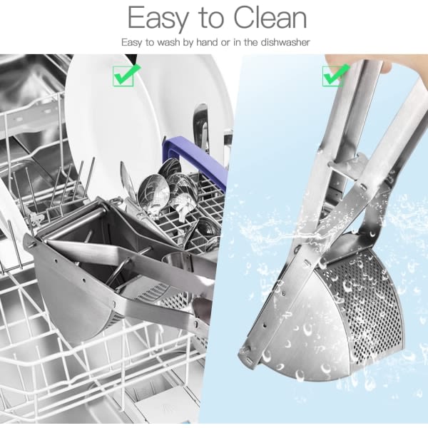 High Quality New Stainless Steel Potato Press - Image 5