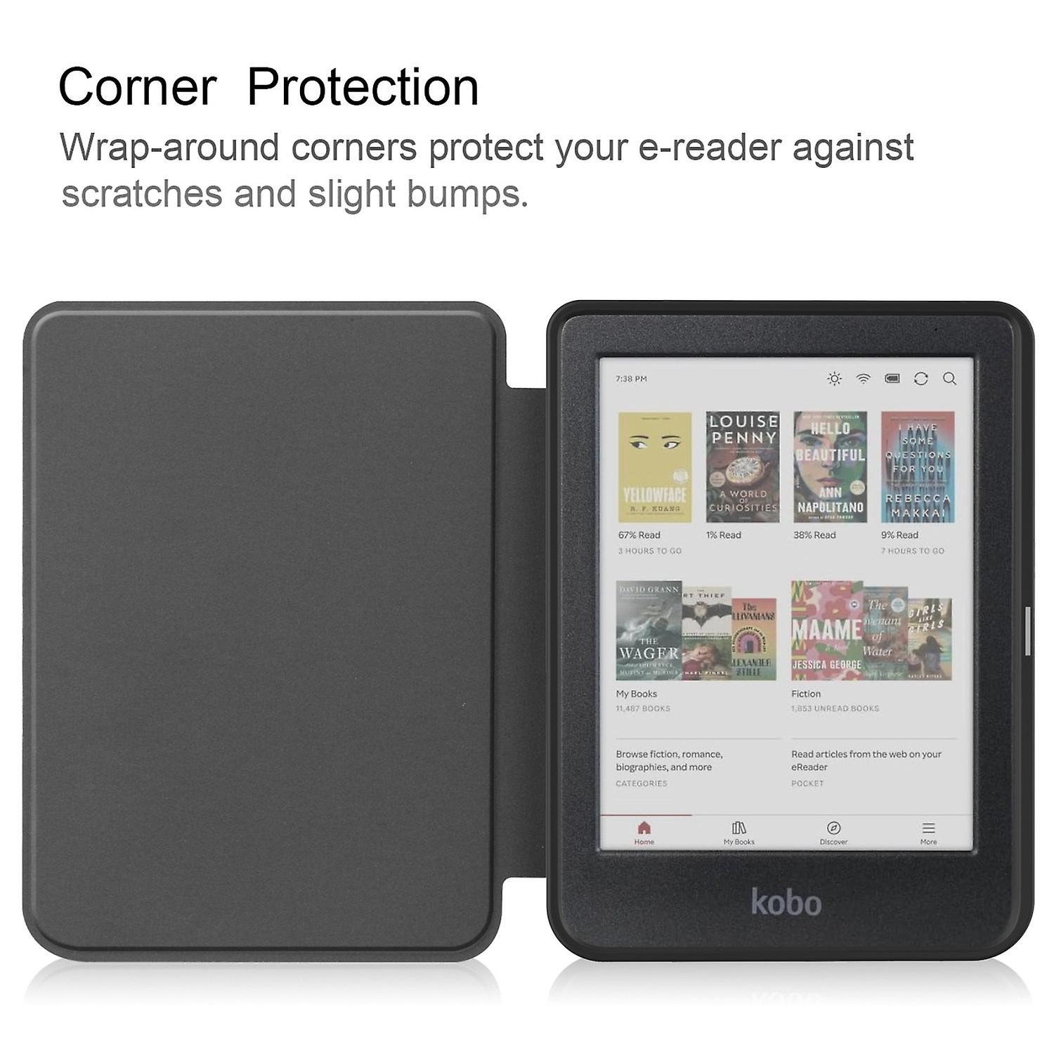 Caster Leather Case for KOBO Clara Colour / BW LGL Black - Image 4