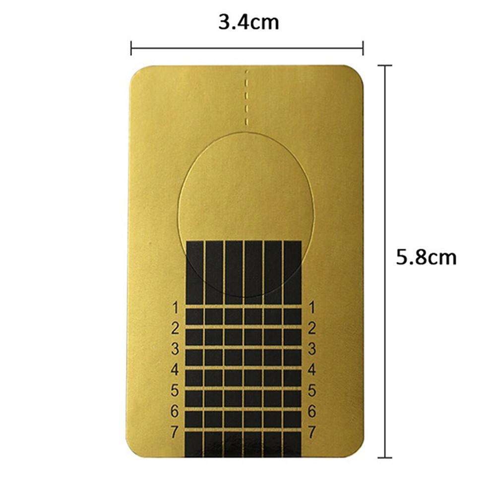 500 pcs Gold Nail Templates - Nail Forms, Nail Template, Nail Forms_yux - Image 4