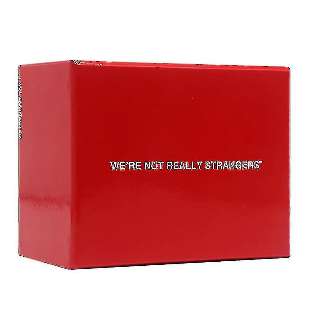 We're Not Really Strangers Card Game - An interactive card game for adults and icebreaker - Image 1